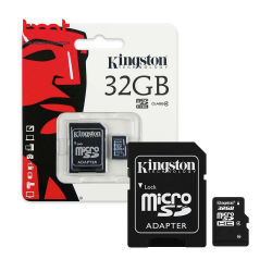 Kingston microSDHC 32GB Class 10 with Adapter