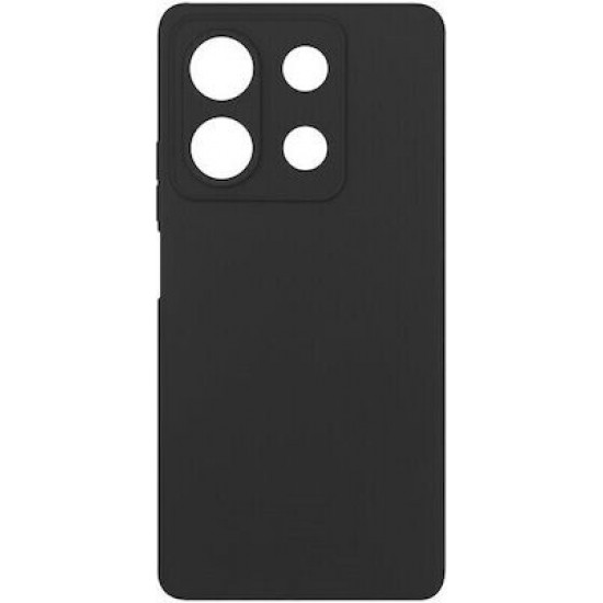 Silky Soft Back Cover Σιλικόνης Μαύρο (Xiaomi 14 Pro)