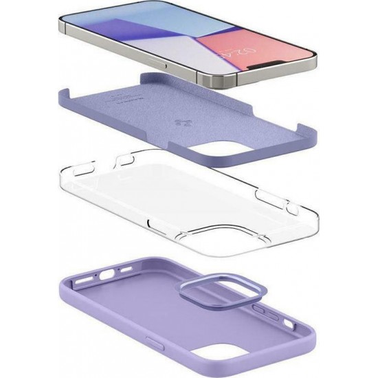 Spigen Silicone Fit Back Cover Σιλικόνης Iris Purple (iPhone 13 Pro Max)