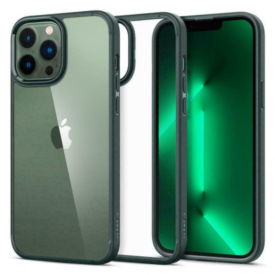 Spigen Ultra Hybrid Back Cover Πλαστικό / Σιλικόνης Midnight Green (iPhone 13 Pro Max)