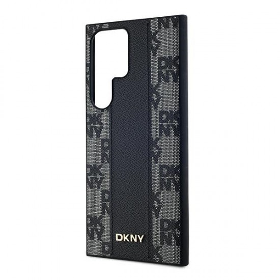 Θήκη DKNY Δερμάτινη με Σχέδιο Checkered Mono και MagSafe για Samsung Galaxy S24 Ultra – Μαύρη Θήκη DKNY Δερμάτινη με Σχέδιο Checkered Mono και MagSafe για Samsung Galaxy S24 Ultra – Μαύρη