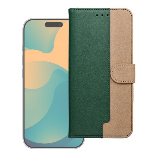 Θήκη Βιβλίο Split Flip για Samsung Galaxy A37 / A36 / A56 - Πράσινο Χρυσό