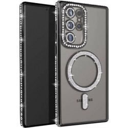 Θήκη Glitter Mag για Samsung Galaxy A55 / A35 – Μαύρη