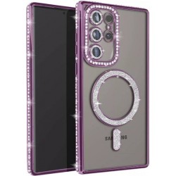 Θήκη Glitter Mag για Samsung Galaxy A55 / A35 – Μωβ