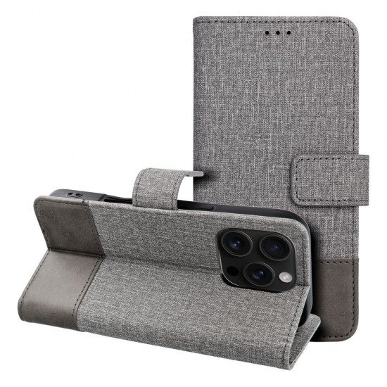 Θήκη Βιβλίο Gomma Flip για Samsung Galaxy A57 5G Γκρι