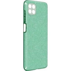 Samsung Galaxy A22 4G TPU Silicone Back Cover Case Glitter green