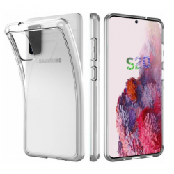 Θήκη Σιλικόνης Για SAMSUNG GALAXY S20 Plus TPU Silicone Case - Διάφανη