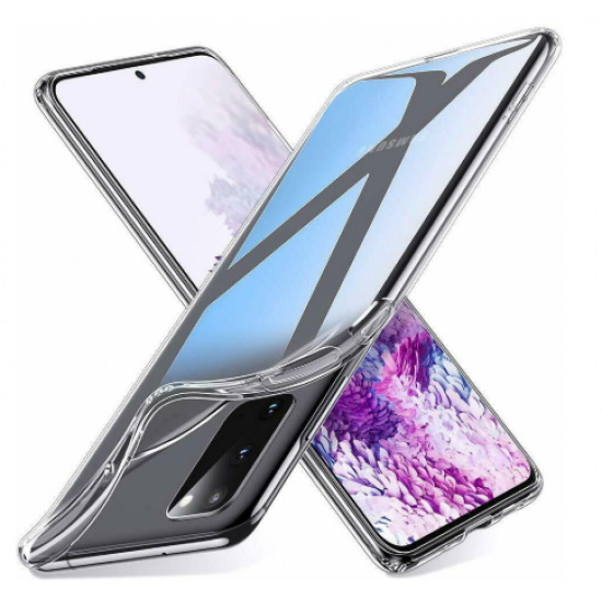 Θήκη Σιλικόνης Για SAMSUNG GALAXY S20 Plus TPU Silicone Case - Διάφανη Θήκη Σιλικόνης Για SAMSUNG GALAXY S20 Plus TPU Silicone Case - Διάφανη