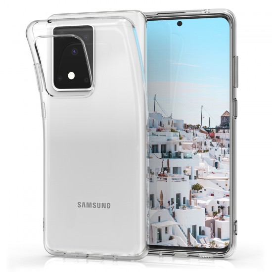 Θήκη Σιλικόνης Για SAMSUNG GALAXY S20 Plus TPU Silicone Case - Διάφανη Θήκη Σιλικόνης Για SAMSUNG GALAXY S20 Plus TPU Silicone Case - Διάφανη