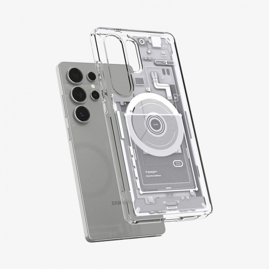 Θήκη Spigen Ultra Hybrid Zero One MagSafe Λευκή για Samsung Galaxy S25 Ultra Θήκη Spigen Ultra Hybrid Zero One MagSafe Λευκή για Samsung Galaxy S25 Ultra