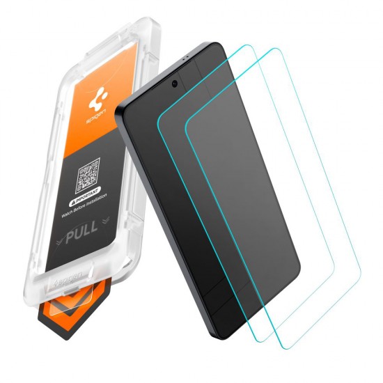 Spigen Glas.tR EZ-FIT Pro HD (2 Pack) Προστατευτικό Οθόνης για Samsung Galaxy S26 Ultra