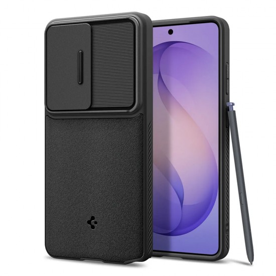 Spigen Optik Armor Θήκη ACS10688 για Samsung Galaxy S26 Ultra Μαύρο / Abyss Green