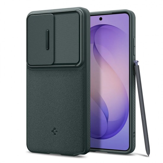 Spigen Optik Armor Θήκη ACS10688 για Samsung Galaxy S26 Ultra Μαύρο / Abyss Green