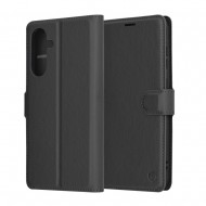 Techsuit Leather Folio - Μαύρο | Samsung Galaxy A36 5G