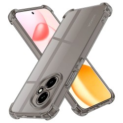Samsung Galaxy A07 4G Θήκη Techsuit Shockproof Clear Silicone – Smoke Black