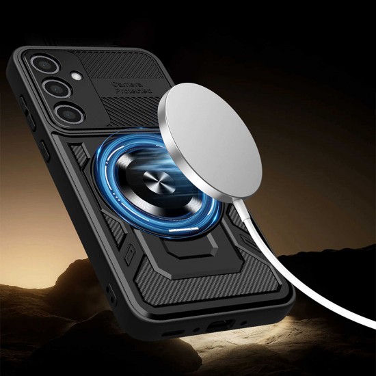 Samsung Galaxy A17 5G / A17 4G Θήκη Techsuit RuggedCam – Μαύρο / γκρι Samsung Galaxy A17 5G / A17 4G Θήκη Techsuit RuggedCam – Μαύρο / γκρι