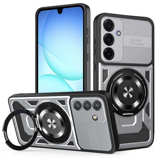 Samsung Galaxy A17 5G / A17 4G Θήκη Techsuit RuggedCam – Μαύρο / γκρι Samsung Galaxy A17 5G / A17 4G Θήκη Techsuit RuggedCam – Μαύρο / γκρι