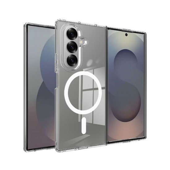 Techsuit MagSafe Pro Θήκη Πλάτης για Samsung Galaxy Z FOLD7 / Z Fold8 Ultra – Transparent
