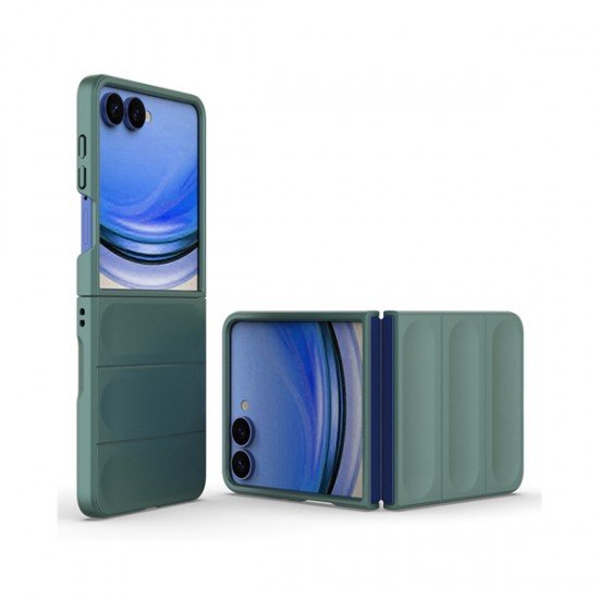 Techsuit Magic Shield Θήκη Σιλικόνης για Samsung Galaxy Z Flip8 – Green