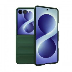 Techsuit Magic Shield Θήκη Σιλικόνης για Samsung Galaxy Z Flip8 – Green