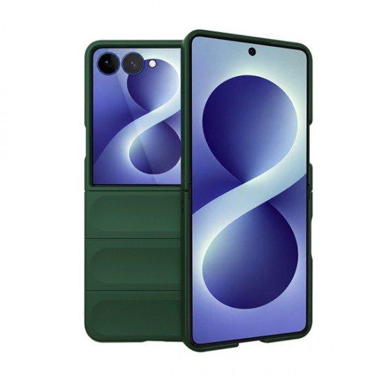 Techsuit Magic Shield Θήκη Σιλικόνης για Samsung Galaxy Z Flip8 – Green