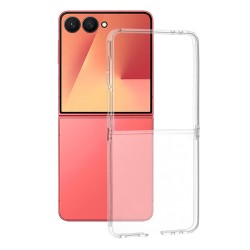 Samsung Galaxy Z Flip7 Θήκη Techsuit Σιλικόνης – Διάφανη