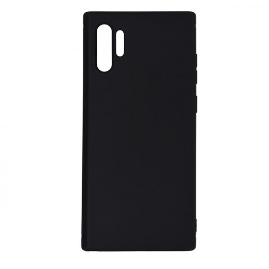 Θήκη Για SAMSUNG GALAXY NOTE 10 PLUS Θήκη Σιλικόνης Matte - Μαύρο Θήκη Για SAMSUNG GALAXY NOTE 10 PLUS Θήκη Σιλικόνης Matte - Μαύρο