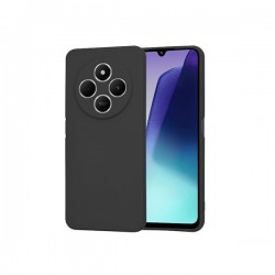 Σιλικονένια Θήκη Πλάτης Xiaomi Redmi 14C / Poco C75 – Μαύρη