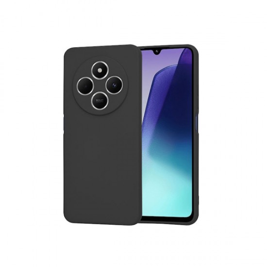 Σιλικονένια Θήκη Πλάτης Xiaomi Redmi 14C / Poco C75 – Μαύρη Σιλικονένια Θήκη Πλάτης Xiaomi Redmi 14C / Poco C75 – Μαύρη