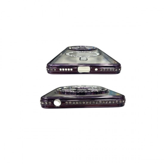 Glitter Θήκη Πλάτης Xiaomi Redmi 14C / Poco C75 – Μωβ Glitter Θήκη Πλάτης Xiaomi Redmi 14C / Poco C75 – Μωβ