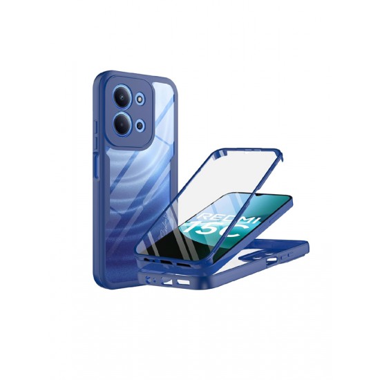 Xiaomi Redmi 15C 4G / Redmi 15C 5G Techsuit - ColorVerse 360 Series + Προστατευτικό Οθόνης - Μπλε Xiaomi Redmi 15C 4G / Redmi 15C 5G Techsuit - ColorVerse 360 Series + Προστατευτικό Οθόνης - Μπλε