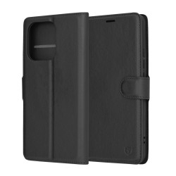 Xiaomi Redmi Note 14 4G - Techsuit Leather Folio - Μαύρη