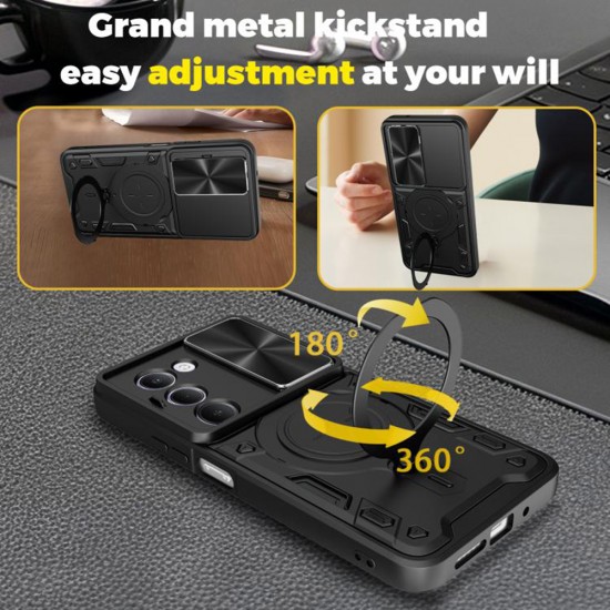 Xiaomi Redmi 15 4G / Redmi 15 5G Techsuit – CamGuard Pro – Μαύρο Xiaomi Redmi 15 4G / Redmi 15 5G Techsuit – CamGuard Pro – Μαύρο