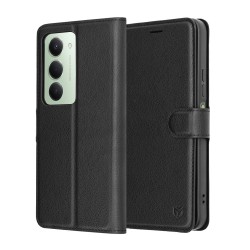Xiaomi Redmi 15 4G / Redmi 15 5G Techsuit – Leather Folio – Μαύρο
