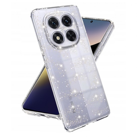 Xiaomi Redmi Note 14 Pro 5G / Poco X7 - Techsuit SparkleSkin Series - Διάφανη