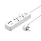 XO extension cord charger WL04 white 1.8m 10A 3USB