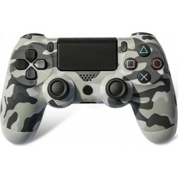 Doubleshock Wireless Gamepad for PS4 Camouflage Gray