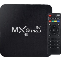 TV Box MXQ Pro 5G 4K UHD with WiFi USB 2.0 8GB RAM and 128GB Storage with Operating Android 11.1