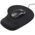 Setty Mouse Pad With Gel Wrist Support - Black