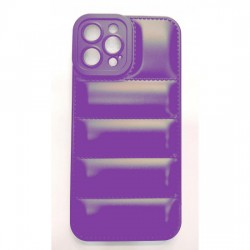 Puffer Jacket Back Cover - Μαύρο (iPhone 12 Pro Max)