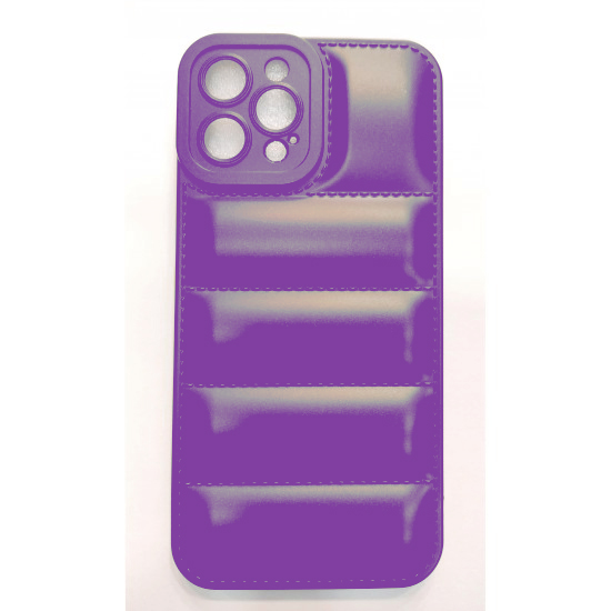 Puffer Jacket Back Cover - Μαύρο (iPhone 12 Pro Max)