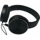 Rebeltec Montana Wired On Ear Headphones Black