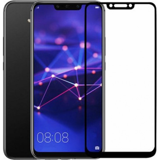 TEMPERED GLASS για HUAWEI MATE 20 LITE FULL GLUE 5D Προστασία Οθόνης - Μαύρος