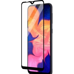 TEMPERED GLASS Για SAMSUNG GALAXY A10 FULL GLUE 5D Προστασία Οθόνης - Μαύρος