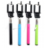 Selfie Stick with Button Wired Cotton Material Handle Monopod Universal for Mobile Phone