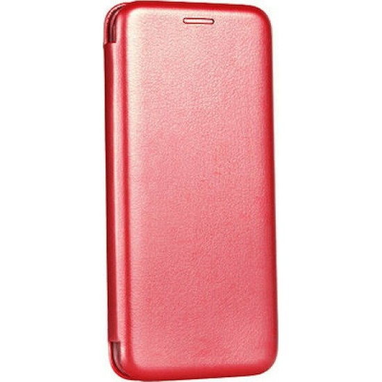 Smart Magnet Elegance Book Leather Durable Red (Huawei P Smart 2021) Smart Magnet Elegance Book Leather Durable Red (Huawei P Smart 2021)