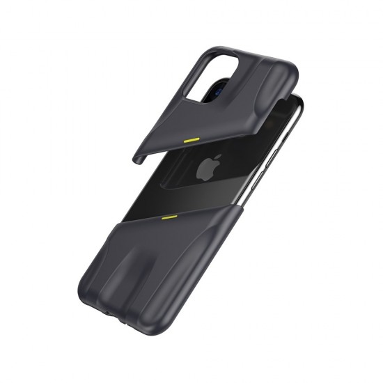 Θήκη για iPHONE 11 PRO Baseus Let's Go Airflow Cooling Σιλικόνης Protective Case - Γκρι