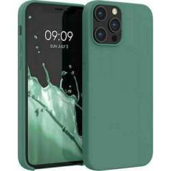 Back Cover Silicone Green (Iphone 13 Pro Max)