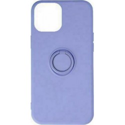 Finger Grip Case for iPhone 13 with Stand - purple