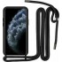 Apple iPhone 12 Pro Max - Liquid Silicone with OEM cord black